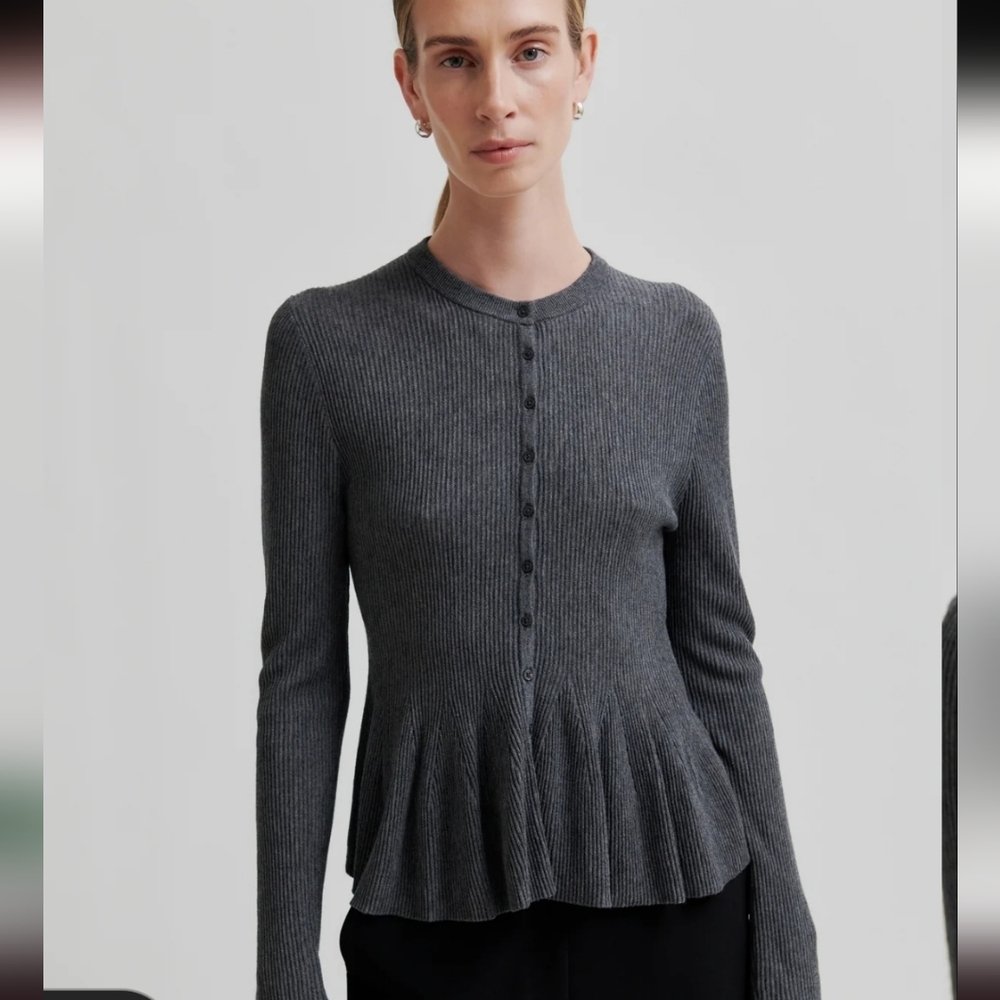 Nova Ribbed Cardigan